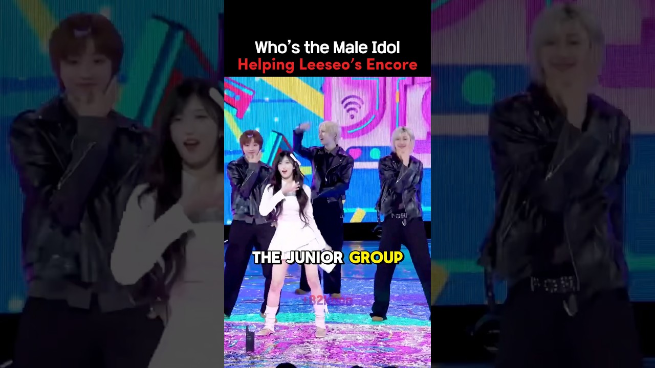 Who&rsquo;s the Male Idol Helping Leeseo&rsquo;s Encore #ive #kpop #kpopidol
