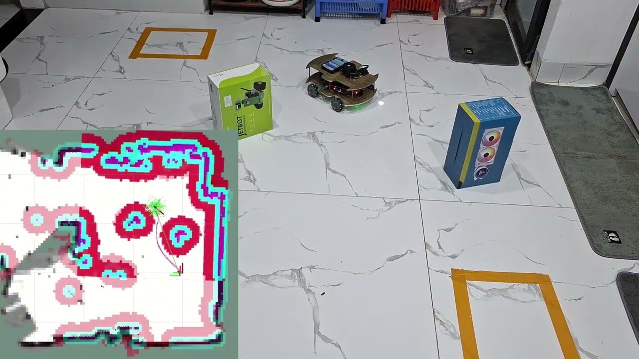 Mecanum robot Navigation 2 || Nav2 on Raspberry PI4