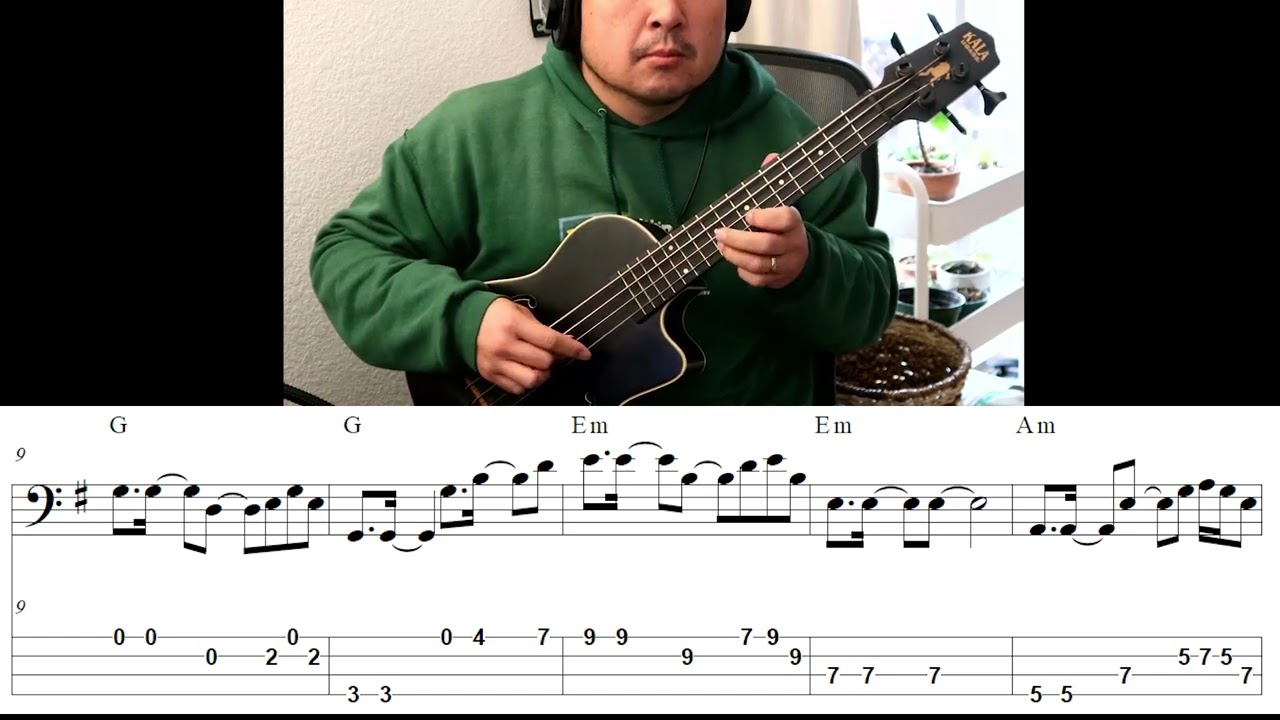 What's Going On - Marvin Gaye (U-Bass Play-Along + Tab)