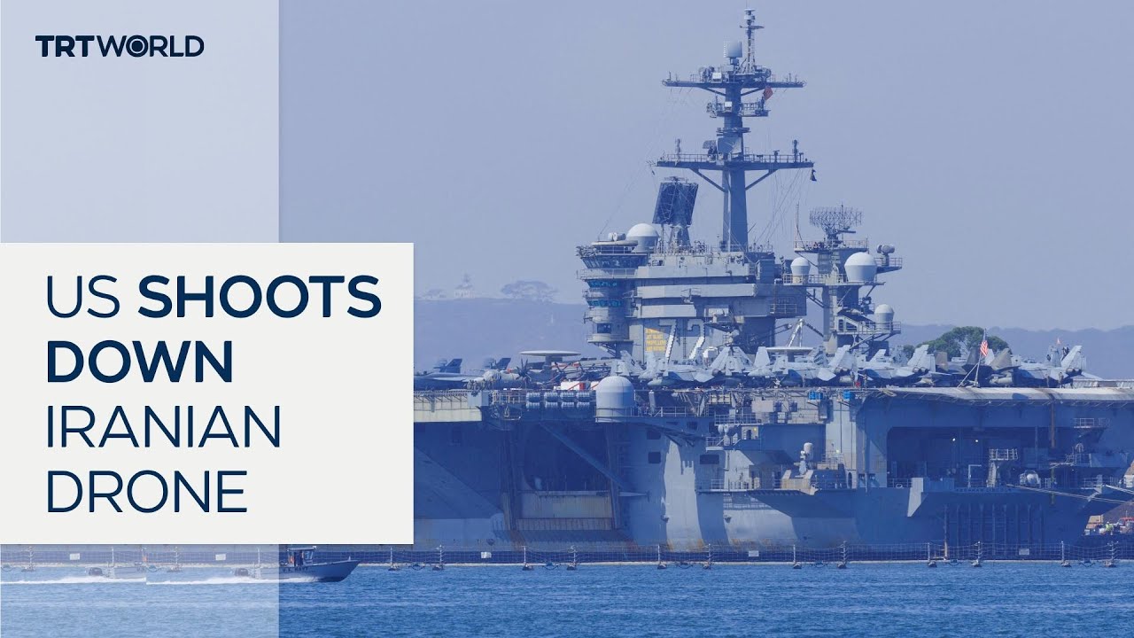 US shoots down Iranian drone approaching aircraft carrier