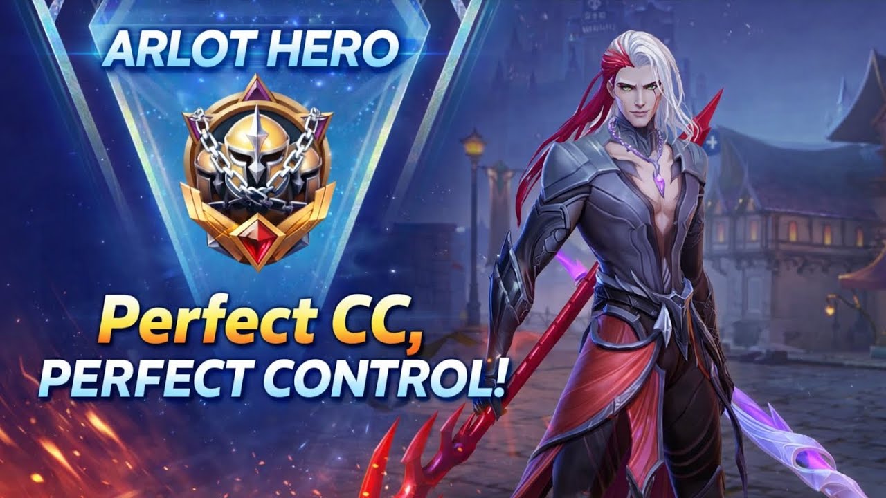 Perfect CC-ல 3 Enemy Down 😈 | ARLOT Hero #bangbang #mobilelegends #5v5moba 