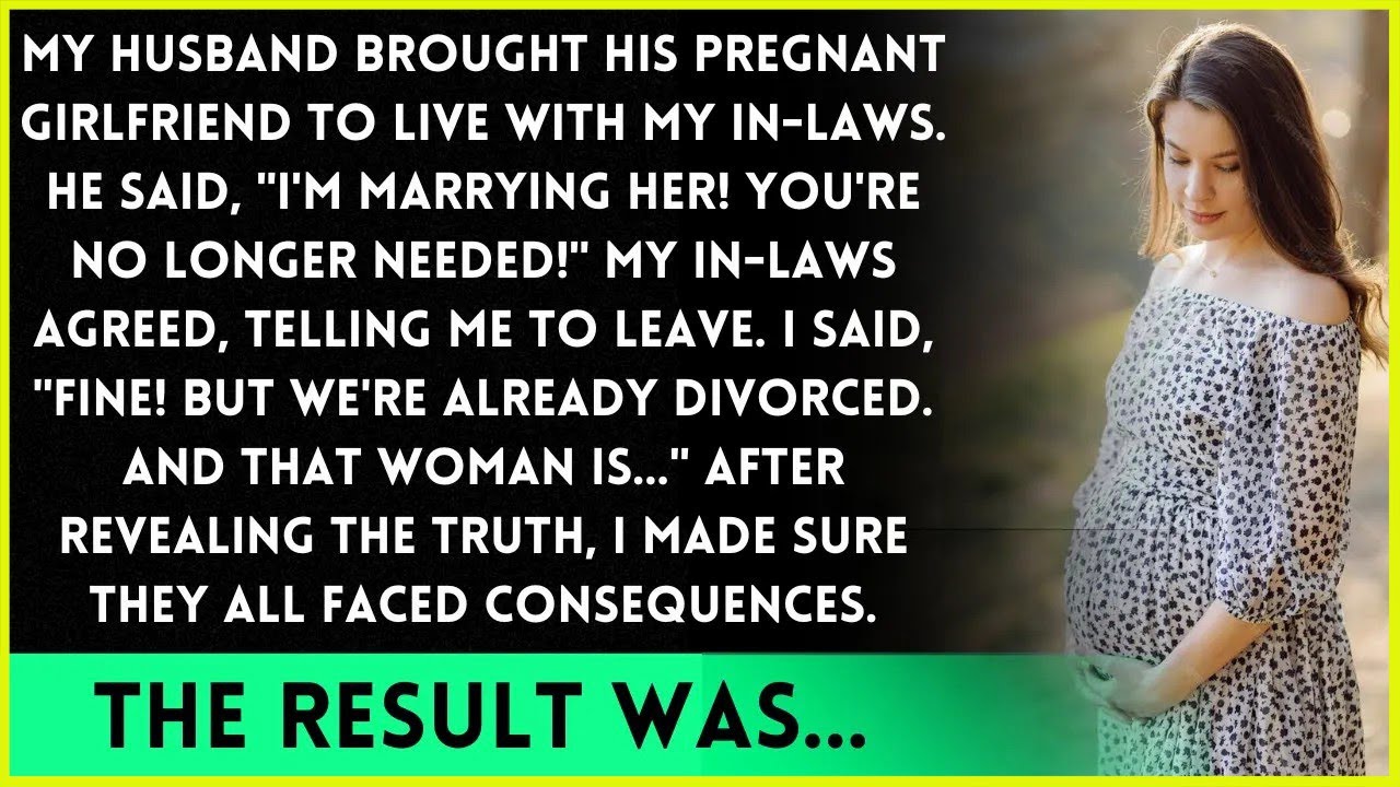 My husband brought his pregnant girlfriend to my in laws   'I'm marrying her! You're not needed