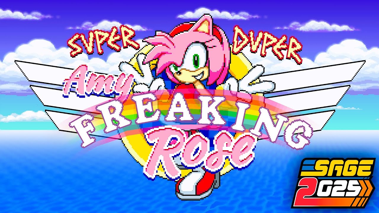 Super Duper Amy Freaking Rose Is Super Duper Fun And Cute - Sonic Fangame - SAGE 2025