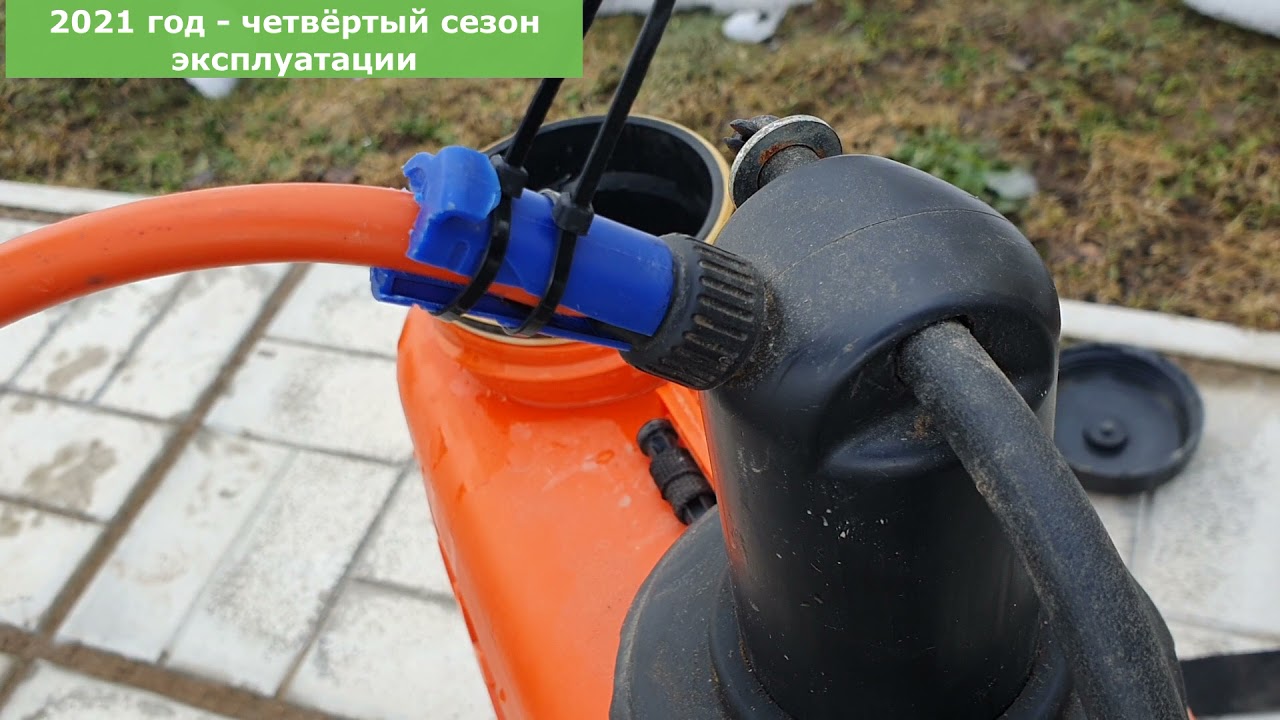 НИКАК НЕ ВЫБРОСИМ !!!  или Садовый опрыскиватель ЖУК _ЧАСТЬ 2