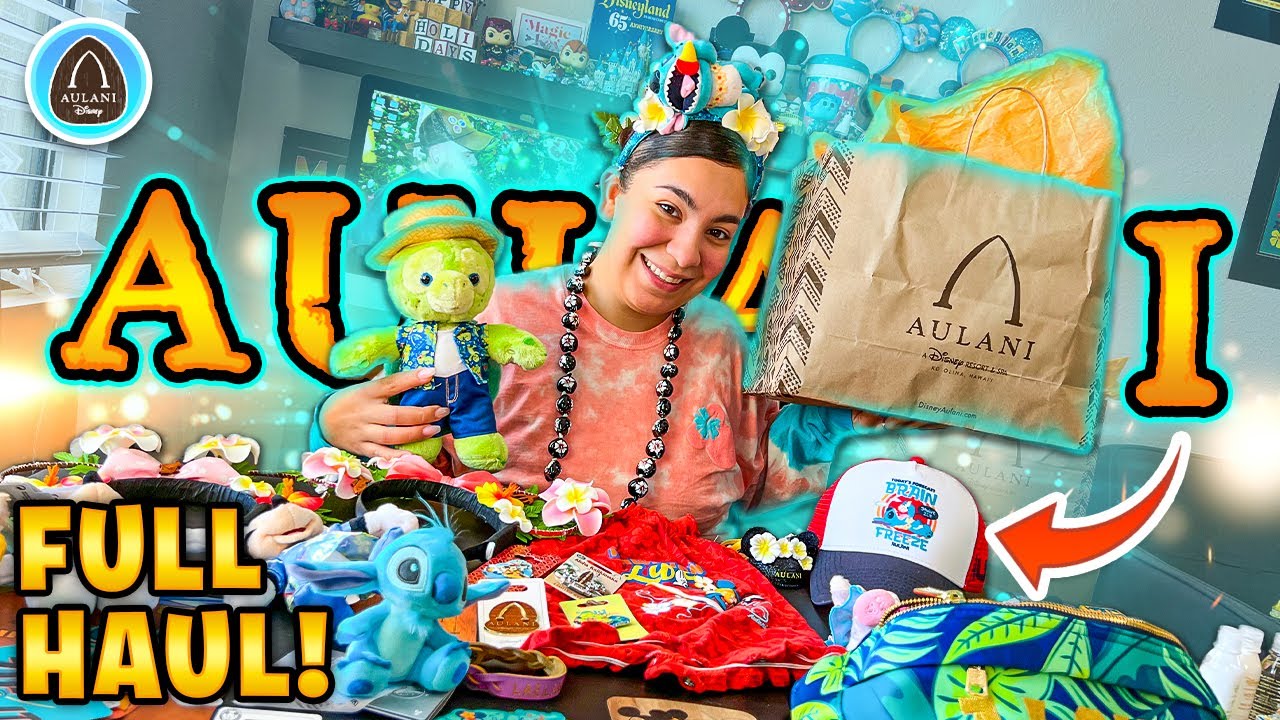 😱 Our MEGA Disney AULANI RESORT Merch Haul!