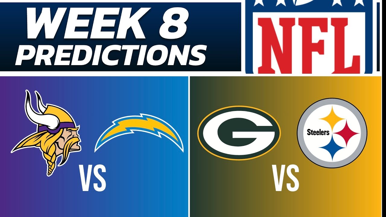 Week 8 NFL Predictions (With Math!)