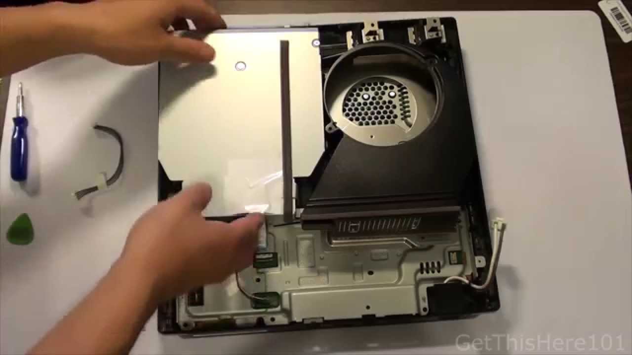 Как разобрать PS3 Slim Full HD