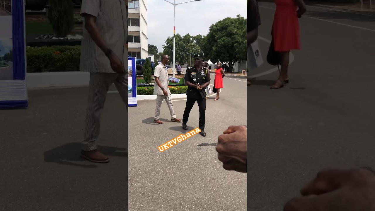 Everywhere Ghana&rsquo;s IGP Dampare dey 🥰🥰🥰 Ghanaians Salute him