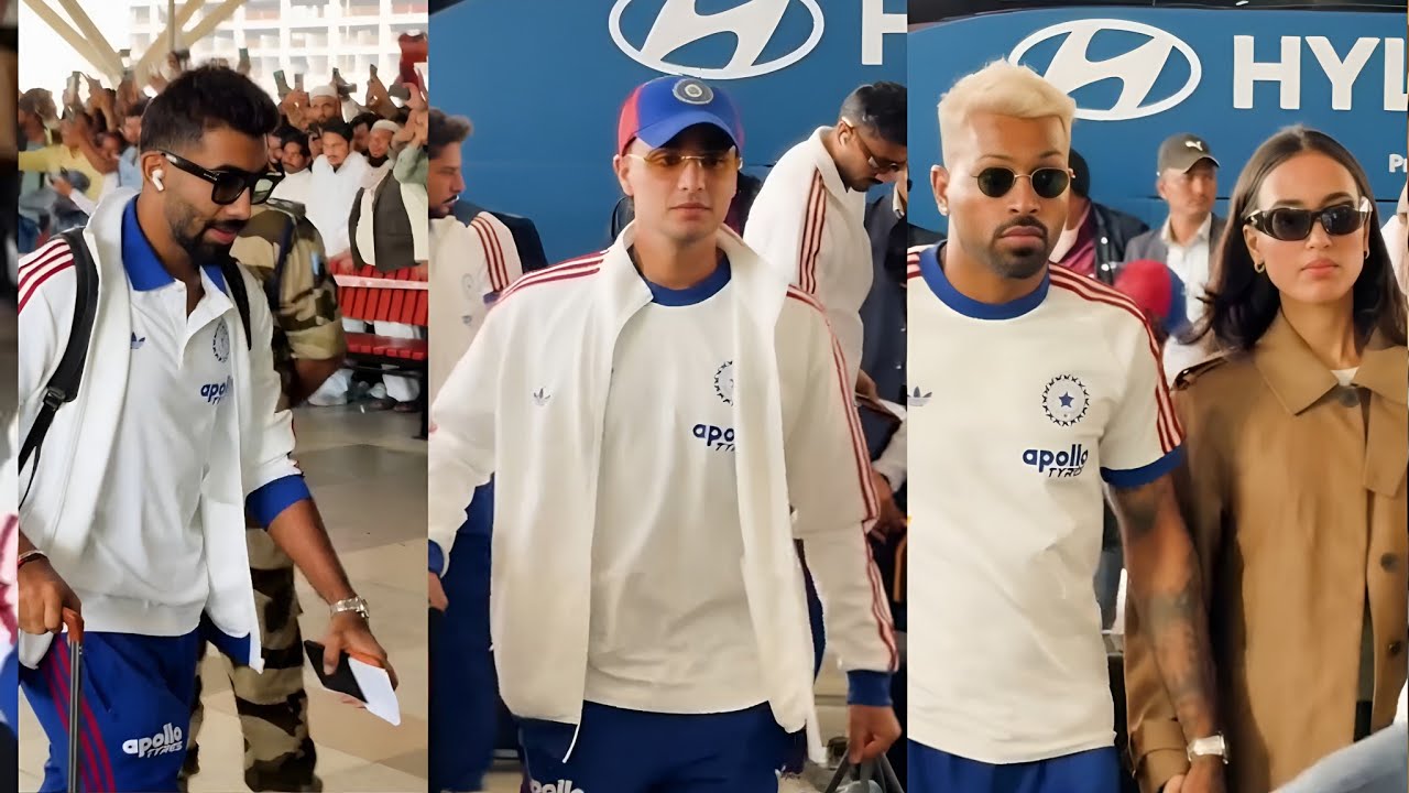 Abhishek, Bumrah, Hardik pandya & Team India Arrived Colambo For Match against Pakistan  