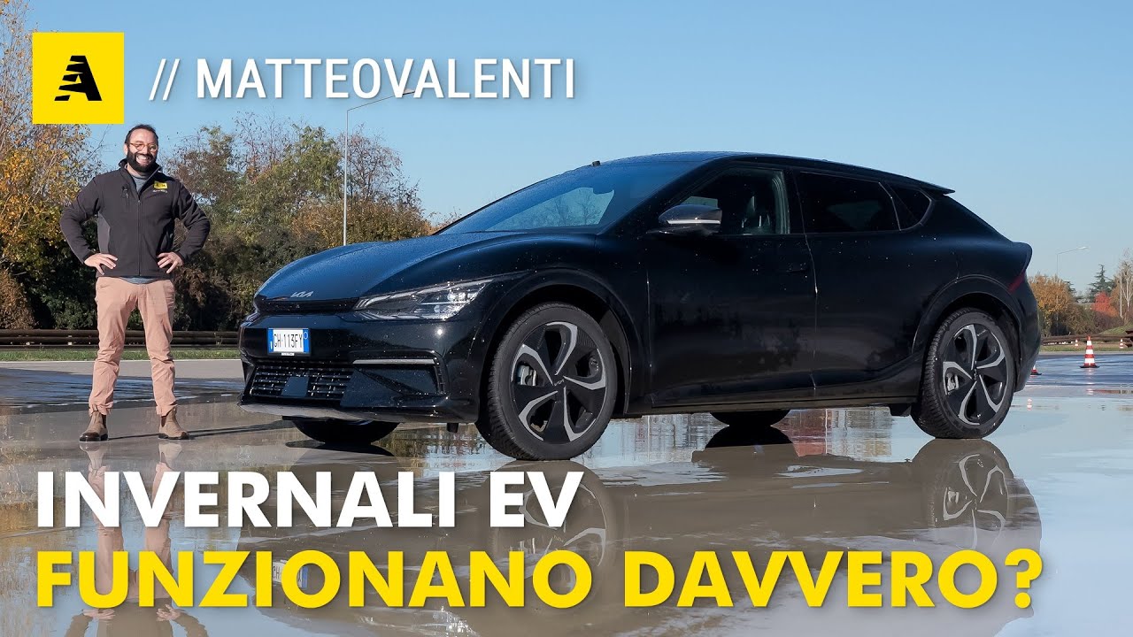 Gomme INVERNALI auto ELETTRICHE vs invernali NORMALI: COSA CAMBIA davvero? Prova STRUMENTALE