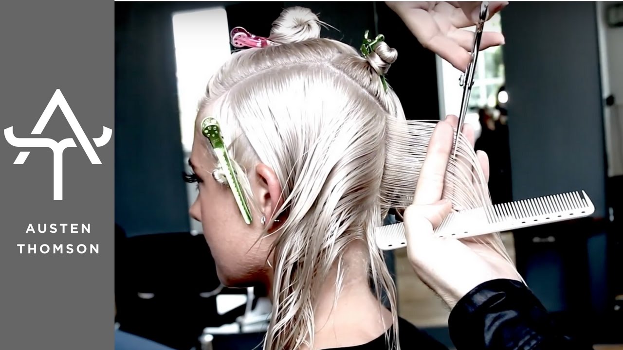 RUBY ROSE HAIRCUT TRANSFORMATION - ON BLONDE HAIR