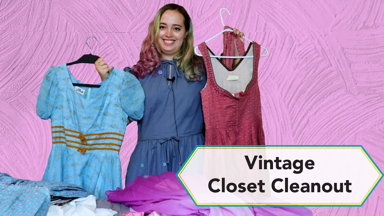 Fall Closet Declutter | Vintage Closet Cleanout 2024