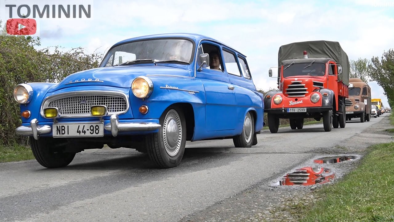 Den s historickou technikou - Velký Osek 2023 | Old vehicle  Show 🚗🚜🚚