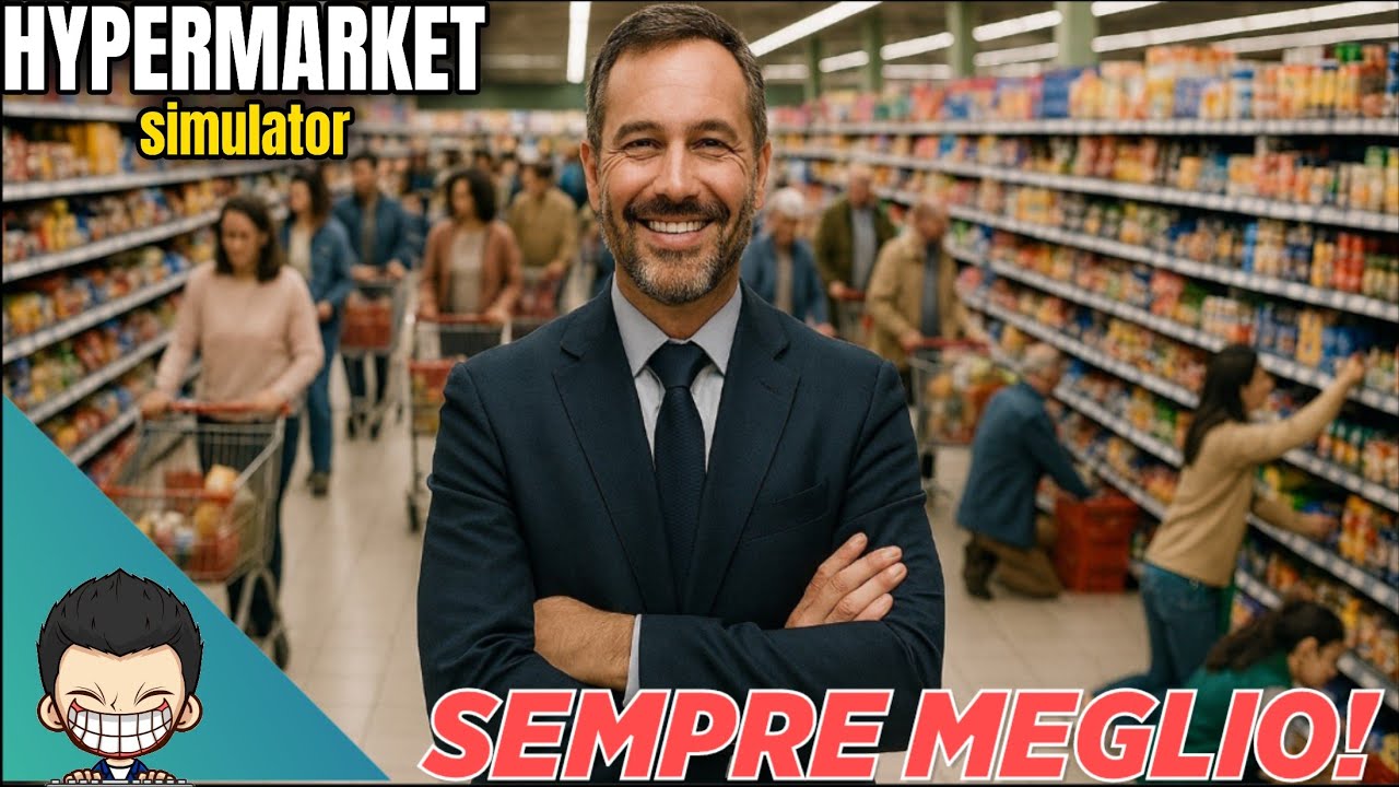 SEMPRE MEGLIO! 🛒 | 8# | Hypermarket Simulator | Full HD ITA