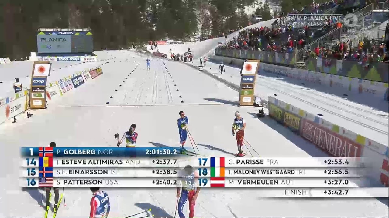Ski Langlauf WM Planica 50 km klassisch Männer | Cross-Country Skiing 50 km classic Mens | 05.03.23