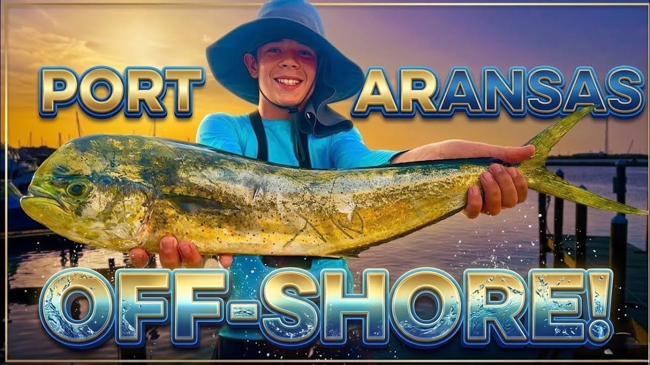Deep Sea Fishing Mahi and Red Snapper!  Texas Coast Gulf of America Fisherman&rsquo;s Wharf
