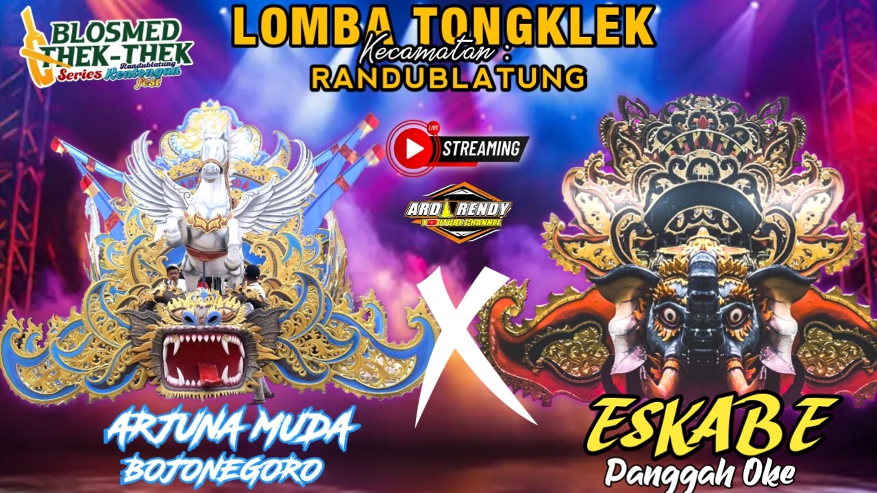 Lomba Tongklek Kec Randublatung Bt Eskabe Ft Arjuna Muda 2026