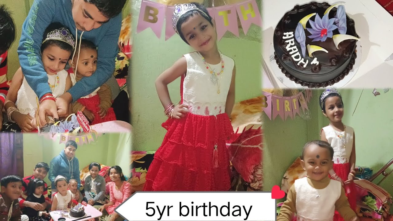 ১রাশ কাজ আর অসুস্থতা নিয়ে finaly sunday evening এ দুষ্টু মা 5yr birthday party celebration করা হলো.