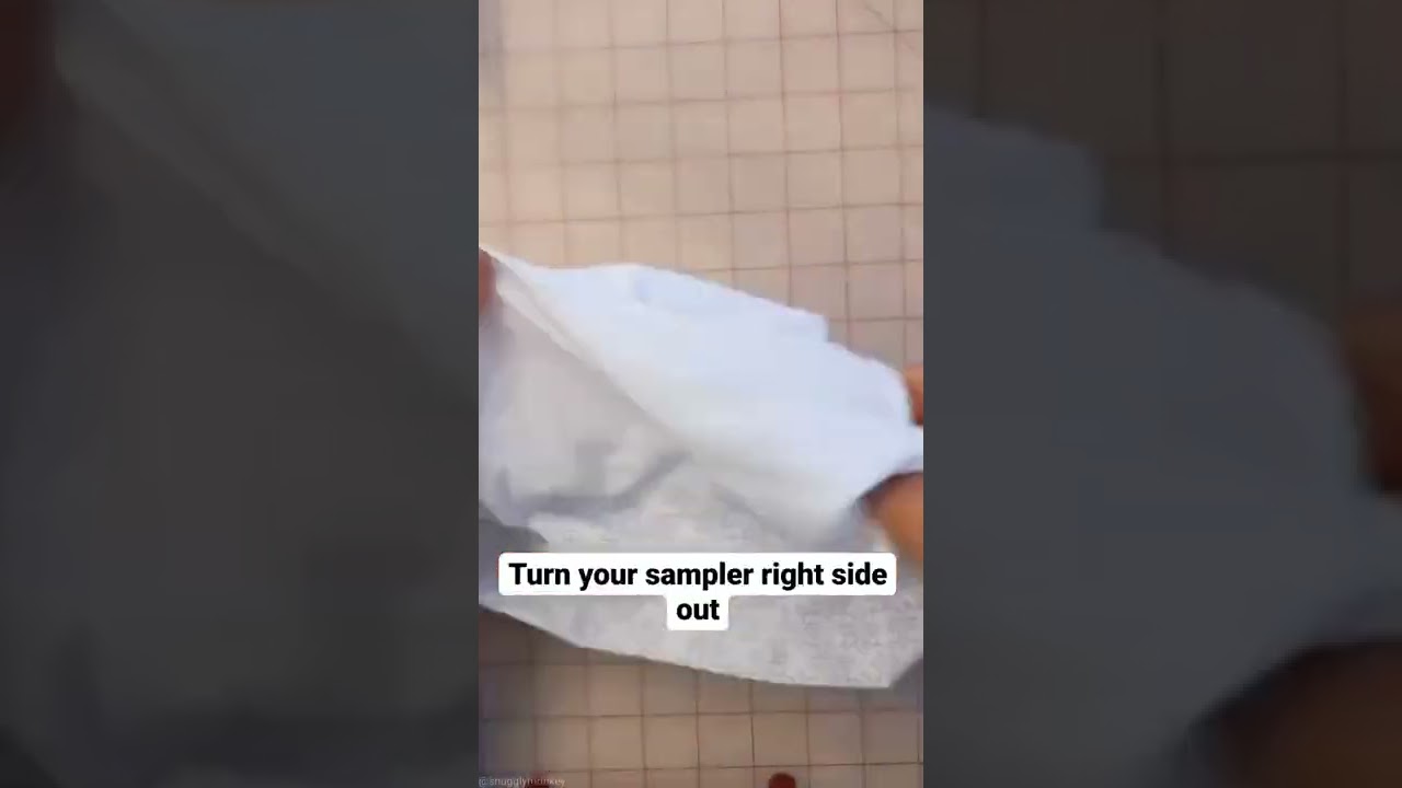 How to Prep a Sashiko Sampler