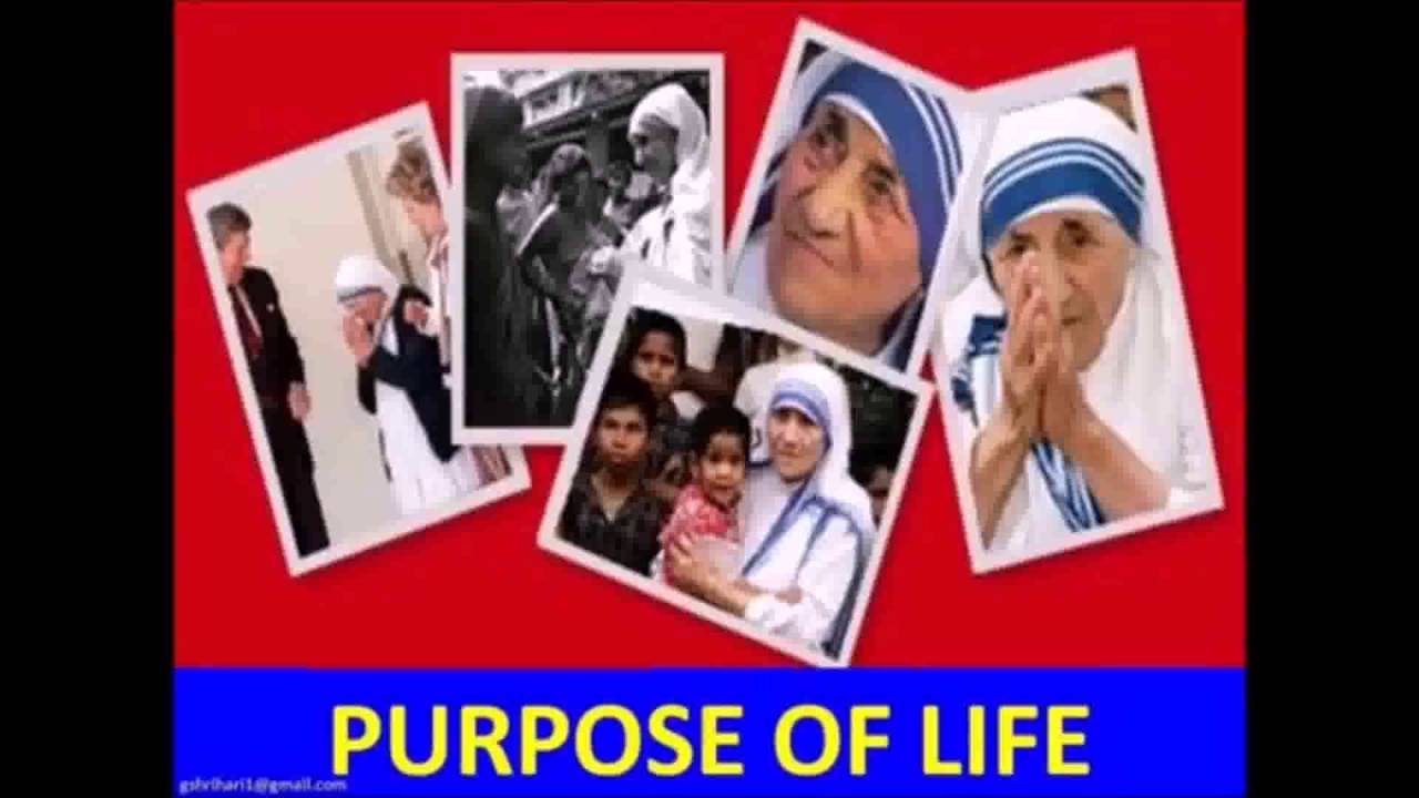 MOTHER TERESA SUNG BY ALFRED ROSE.
