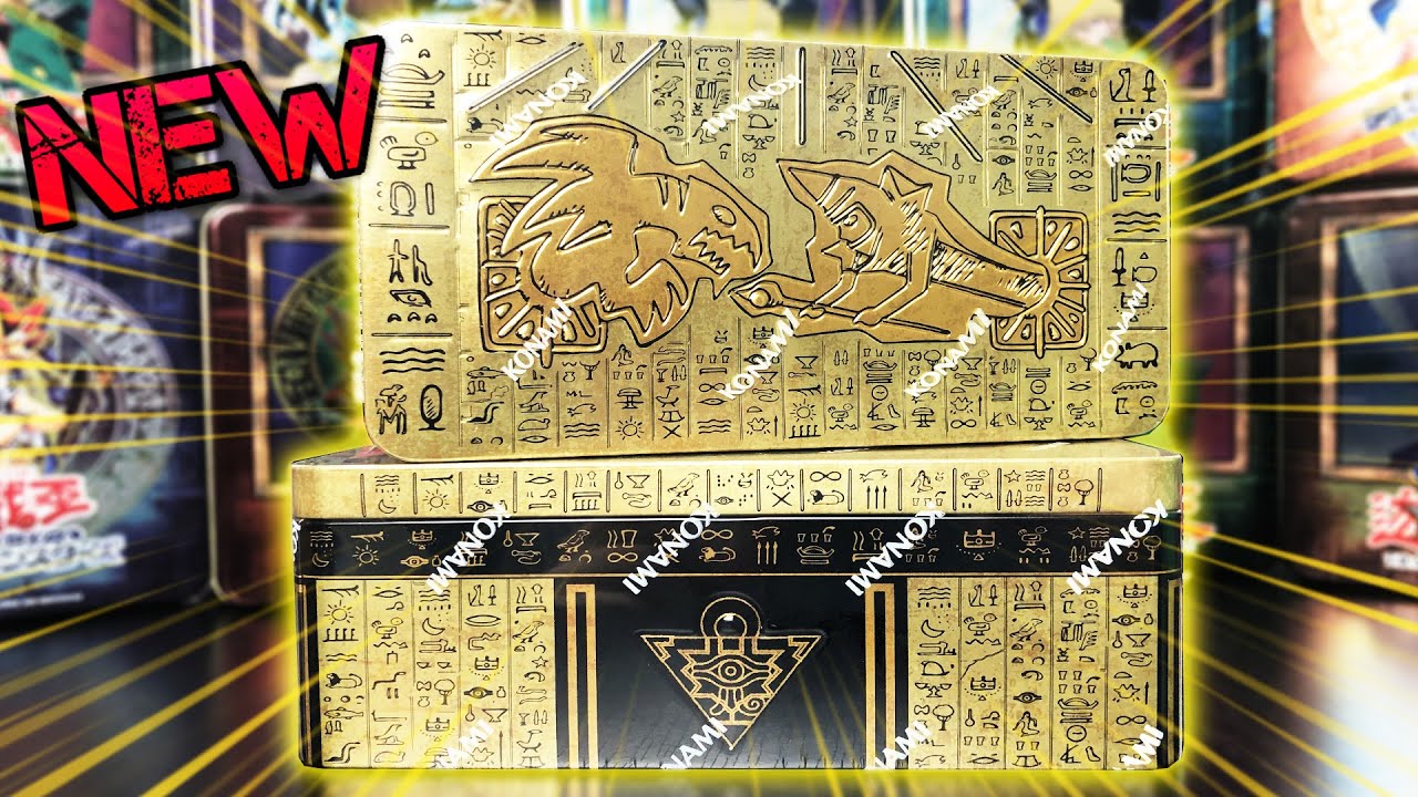 *KONAMI'S NEW 2021 Yu-Gi-Oh! MEGA TINS ARE HERE!* Opening Tin of Ancient Battles Booster Cards Packs