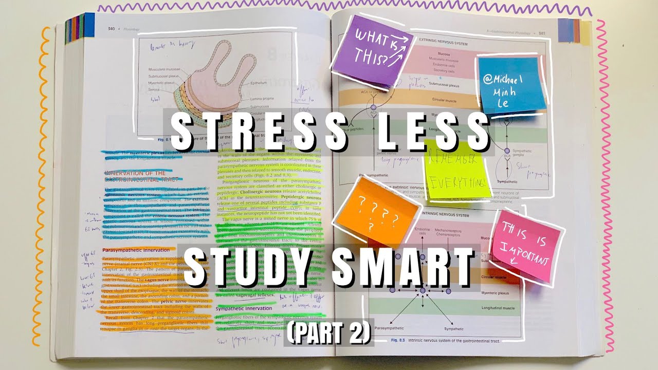 Stress Less, Study Smart, Score Higher Part 2 (Science-backed Study Fundamentals)