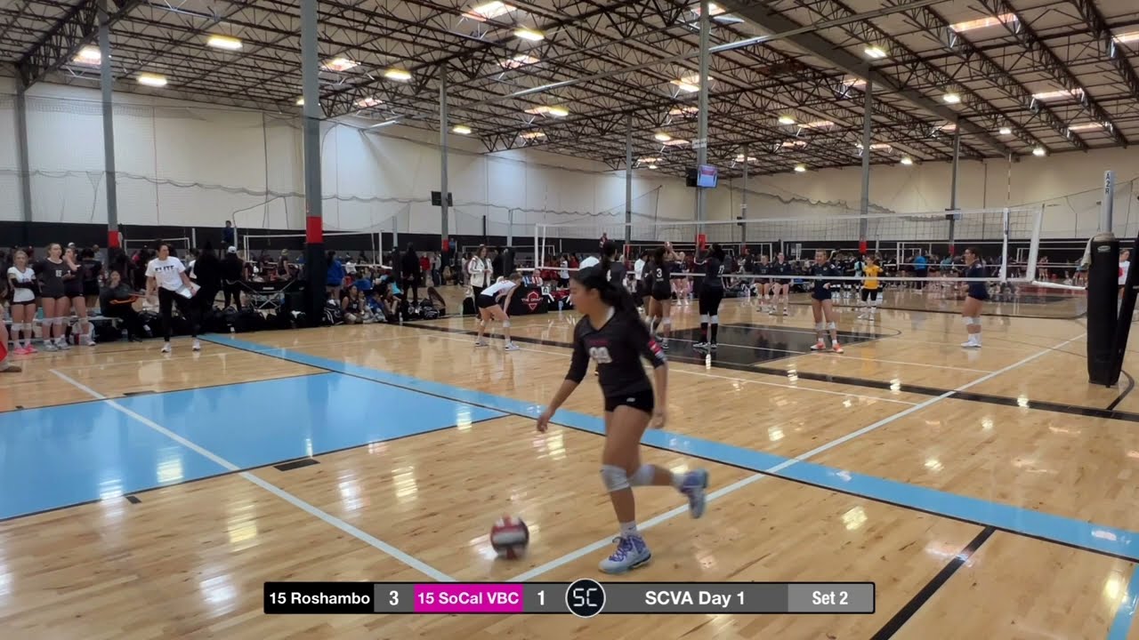 15 SG Elite Roshambo vs 15 SoCal VBC - SCVA Girls Entry Event - Day 1