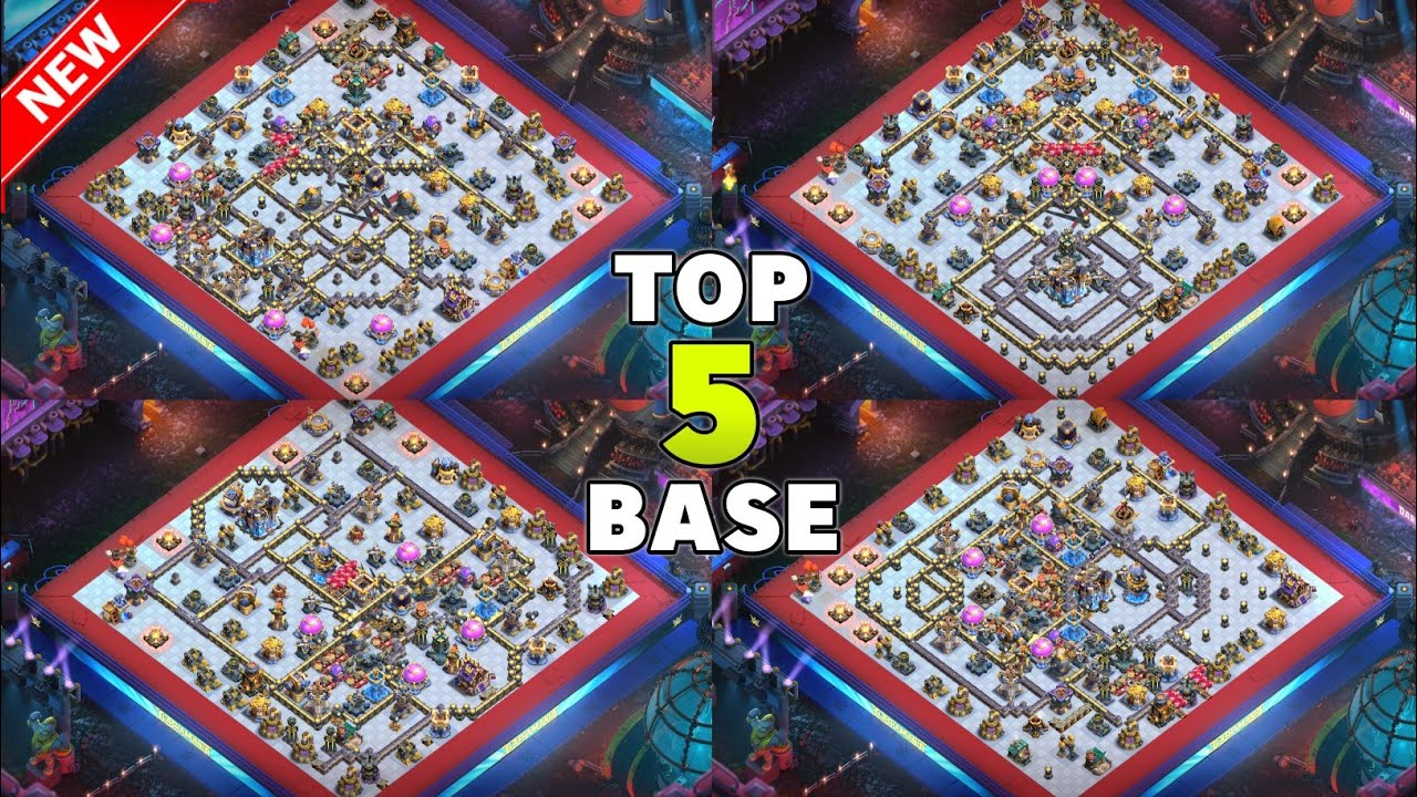 Top 5 Anti Thrower TH18 War + Legend Bases | Th18 war base link | Th18 legend base |1star Th18 base