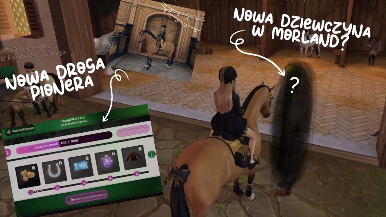 Droga pionera zamku marchenghast💭 nowa dziewczyna w moorland?- robimy zadania ❤️‍🩹