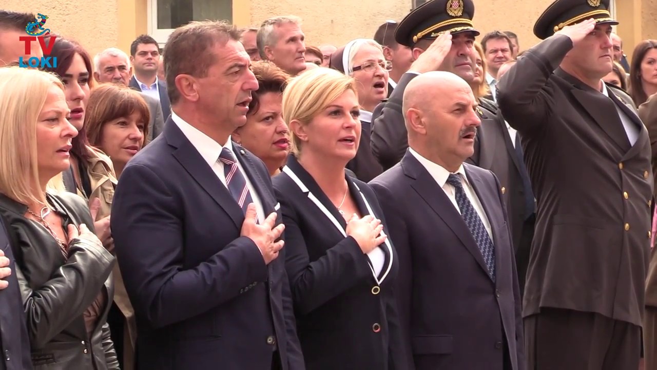 Dolazak predsjednice RH Kolinde Grabar-Kitarović u Gospić 04.09.2017.