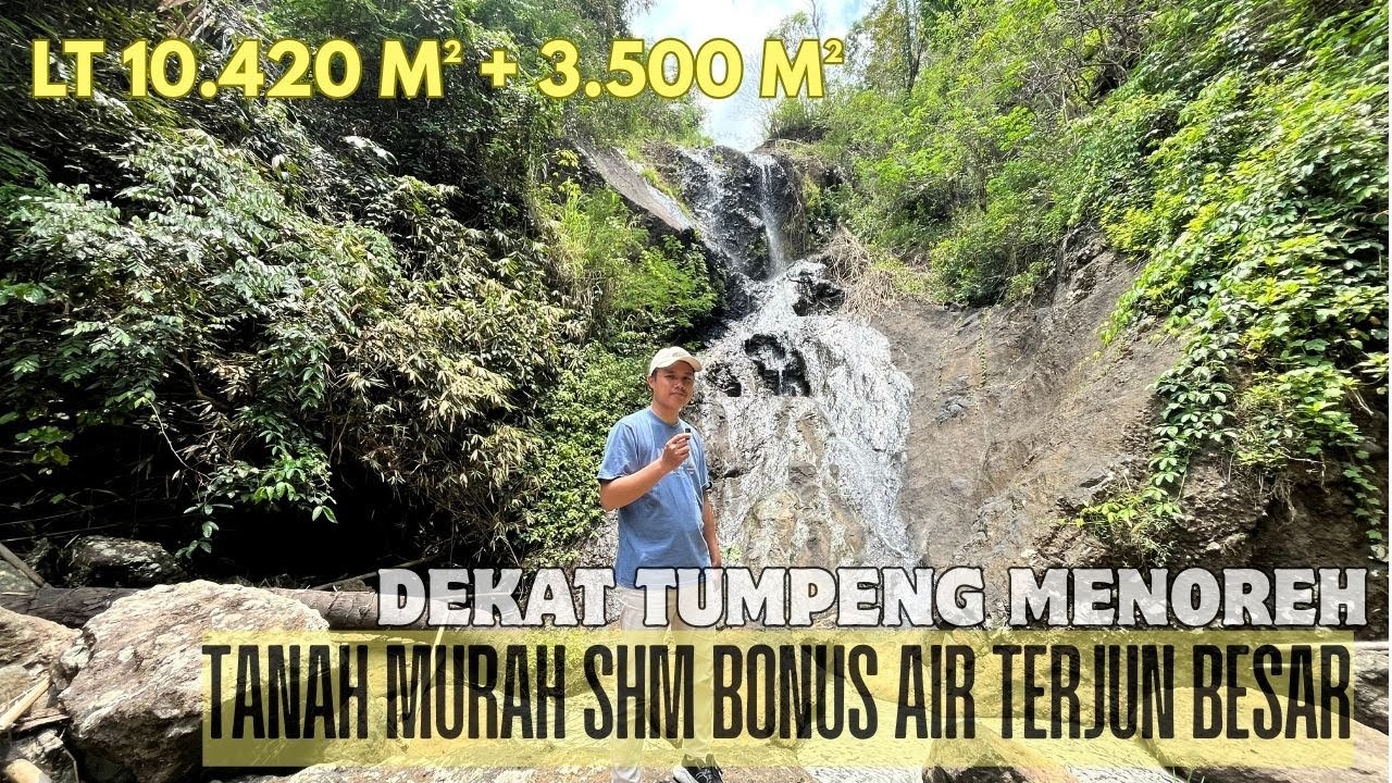 Dijual Tanah Murah SHM Di Samigaluh Bonus Air Terjun, Dekat Wisata Tumpeng Menoreh | SB EPS529
