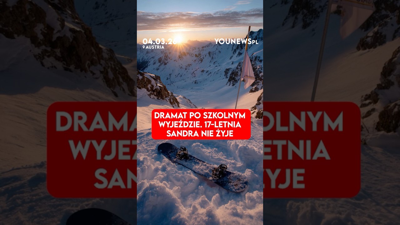 Dramat po szkolnym wyjeździe. 17-letnia Sandra nie żyje (04.03)