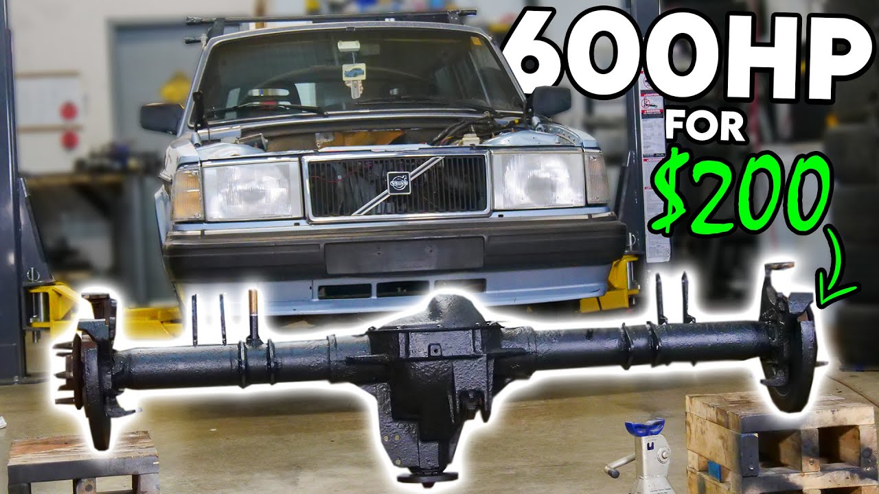 How To Get a 600HP CAPABLE AXLE For $200 | Turbo LS Volvo Sleeper