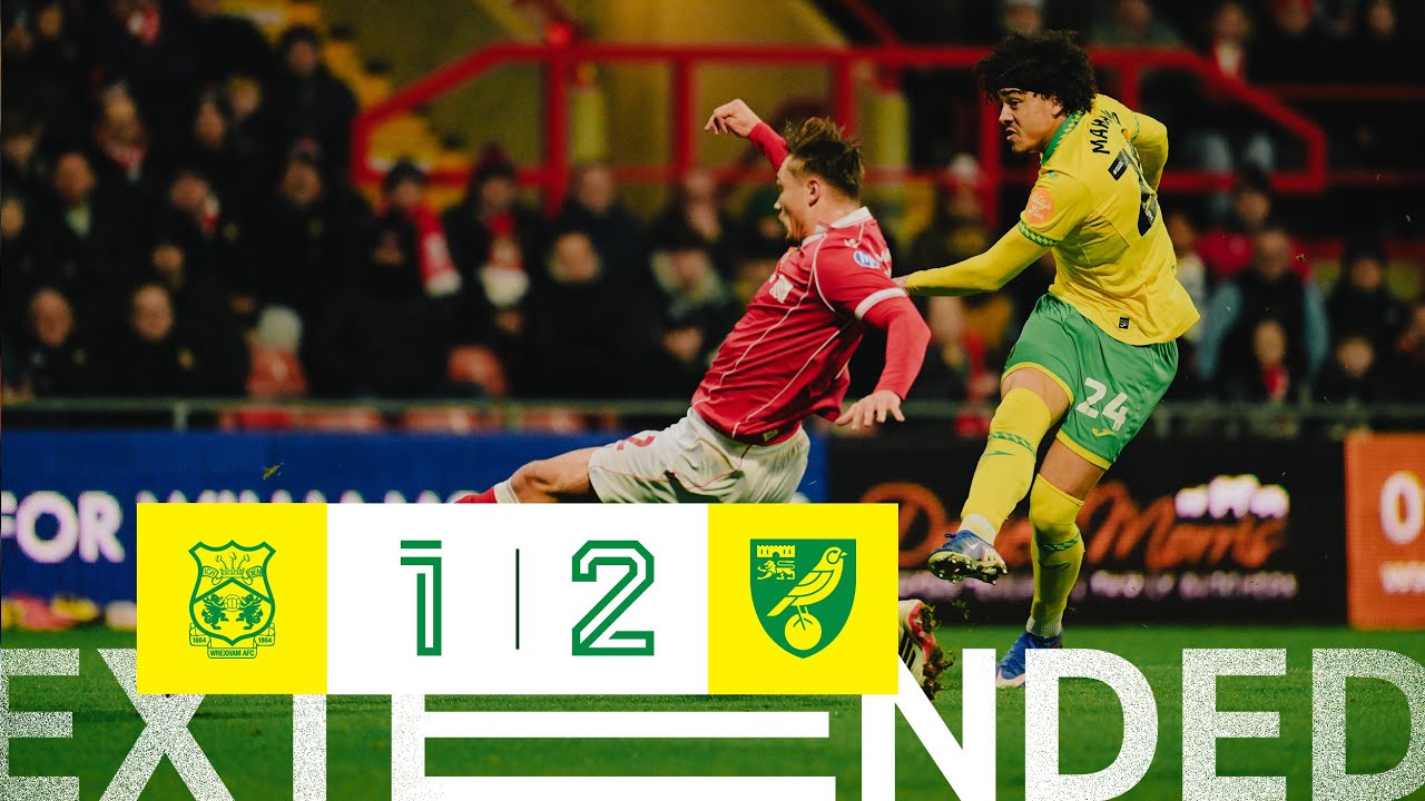 HUGE 3️⃣ points in Wrexham! 💪 | Wrexham 1-2 Norwich City | Extended Highlights