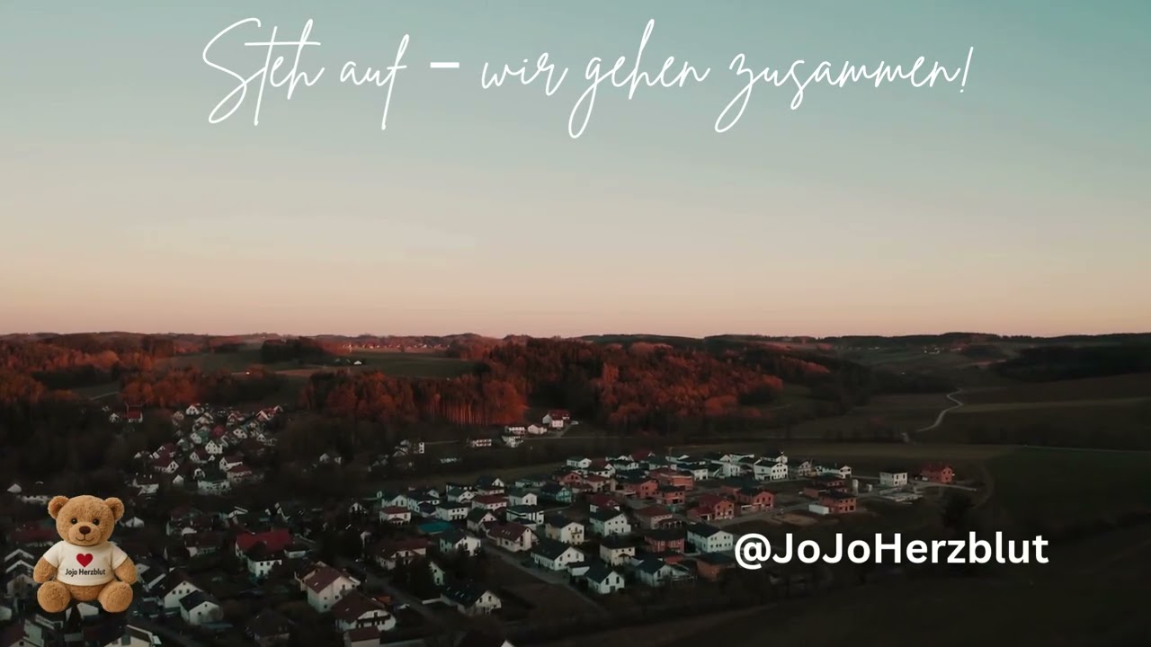 Steh auf – wir gehen zusammen! | Guten Morgen Song von JoJoHerzblut 🌅✨
