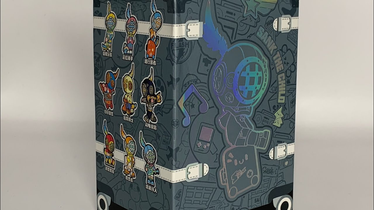 Sank The Child &lsquo;on a journey&rsquo; designer toy unboxing 