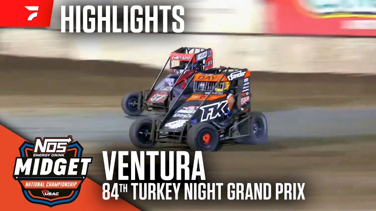 𝑯𝑰𝑮𝑯𝑳𝑰𝑮𝑯𝑻𝑺: USAC NOS Energy Drink National Midgets | Ventura Raceway | November 29, 2025