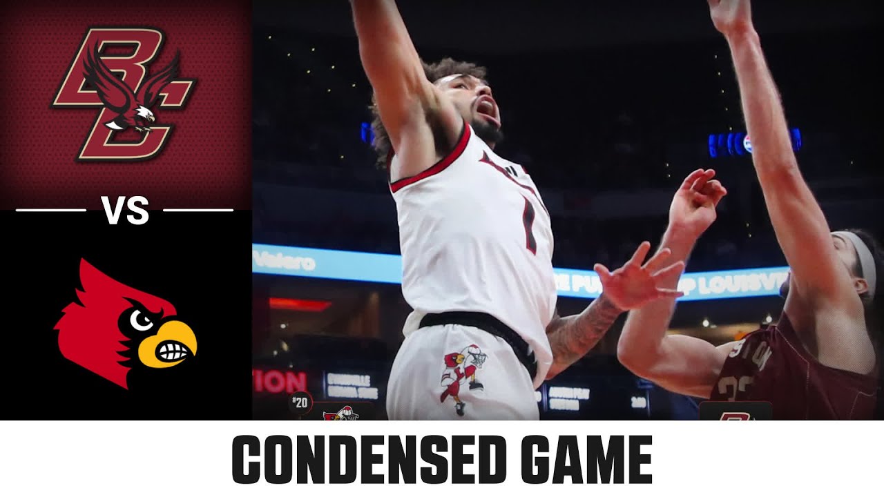 Boston College vs. Louisville Condensed Game | 2025-26 ACC Men's Basketball
