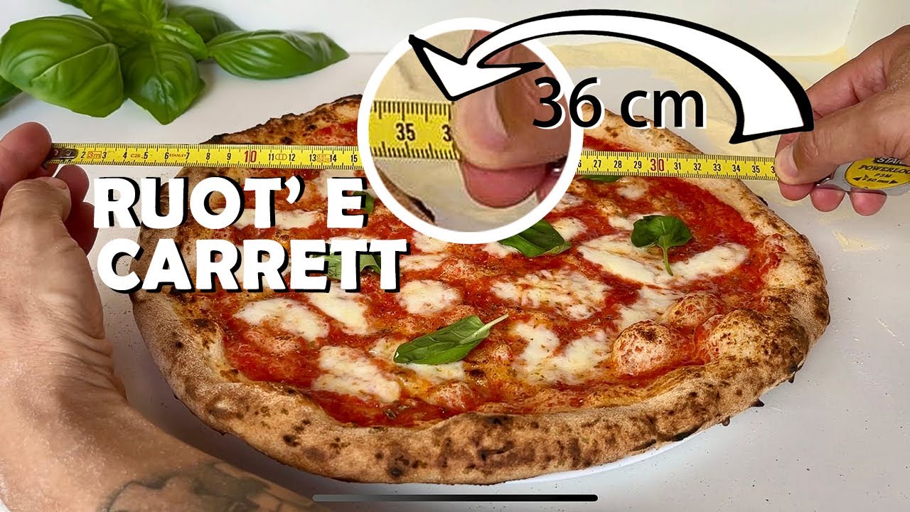 Pizza napoletana verace e ruota di carretto nel forno QQ16