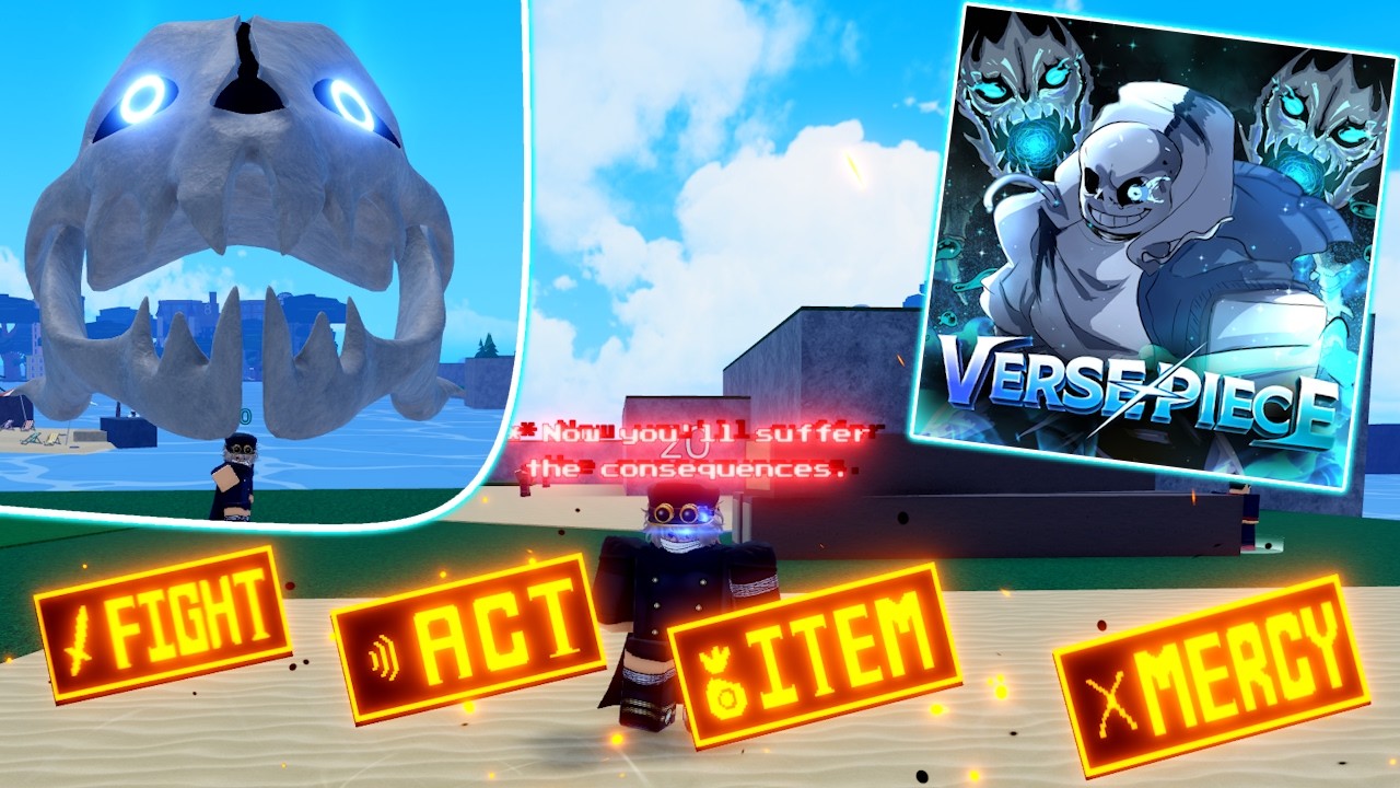 Sans Is Here! (Showcase + Guide) | Verse Piece