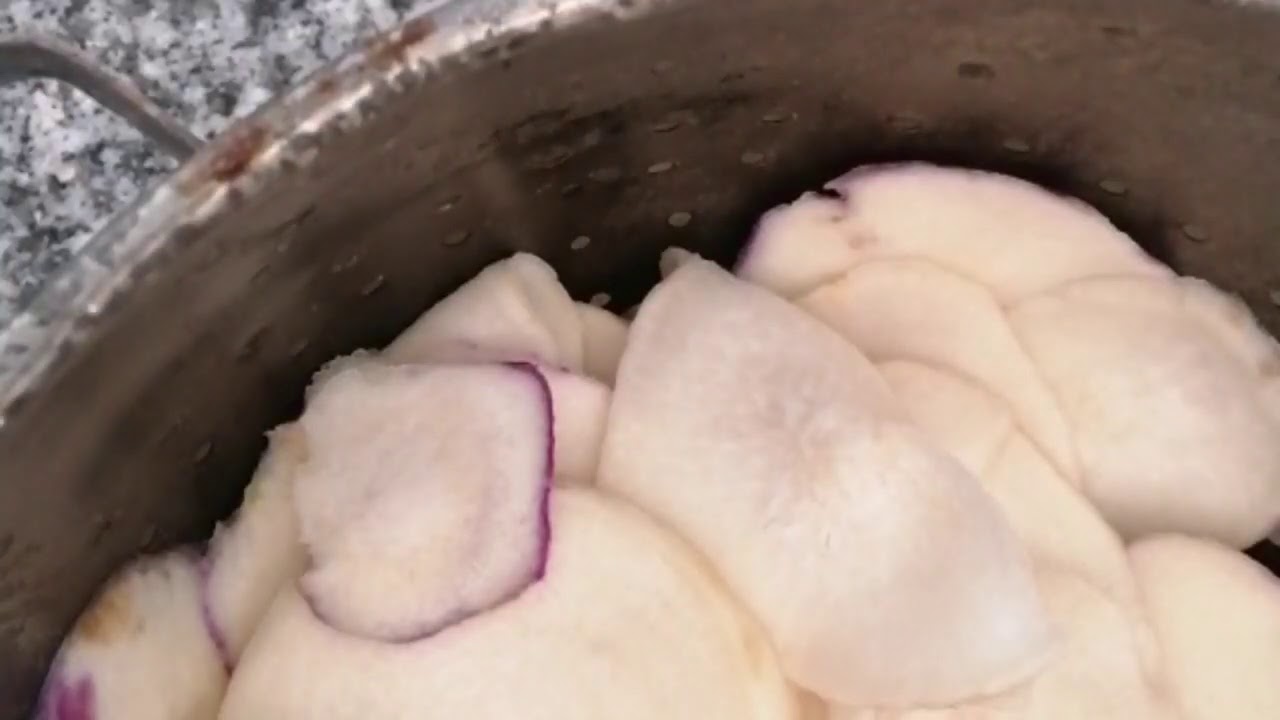تصبير الطرشي التونسي ناجح ومدة طوله Conserve de navets marinés  réussi