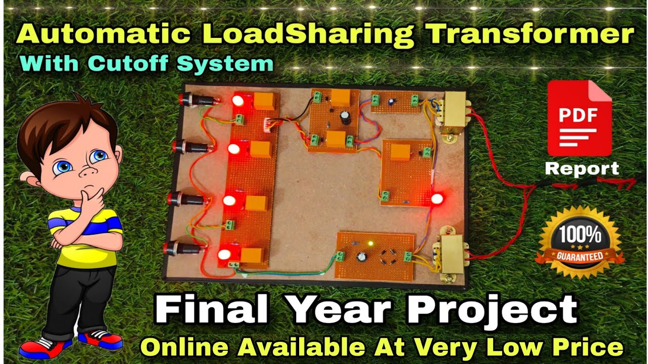 Automatic LoadSharing Transformer Project || Electrical Project Ideas For Engineering Students..