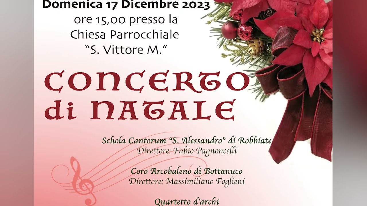 Concerto Di Natale - Parrocchia 