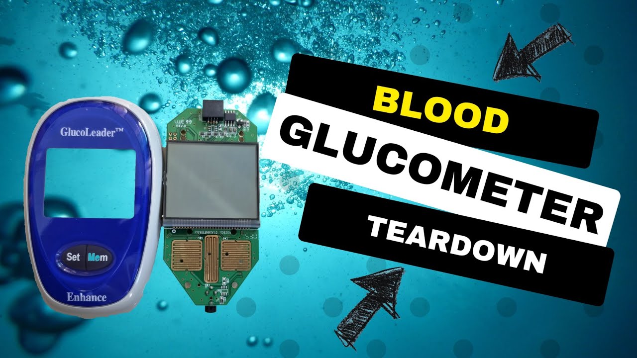 GlucoLeader Enhance Blood Glucose Meter Teardown