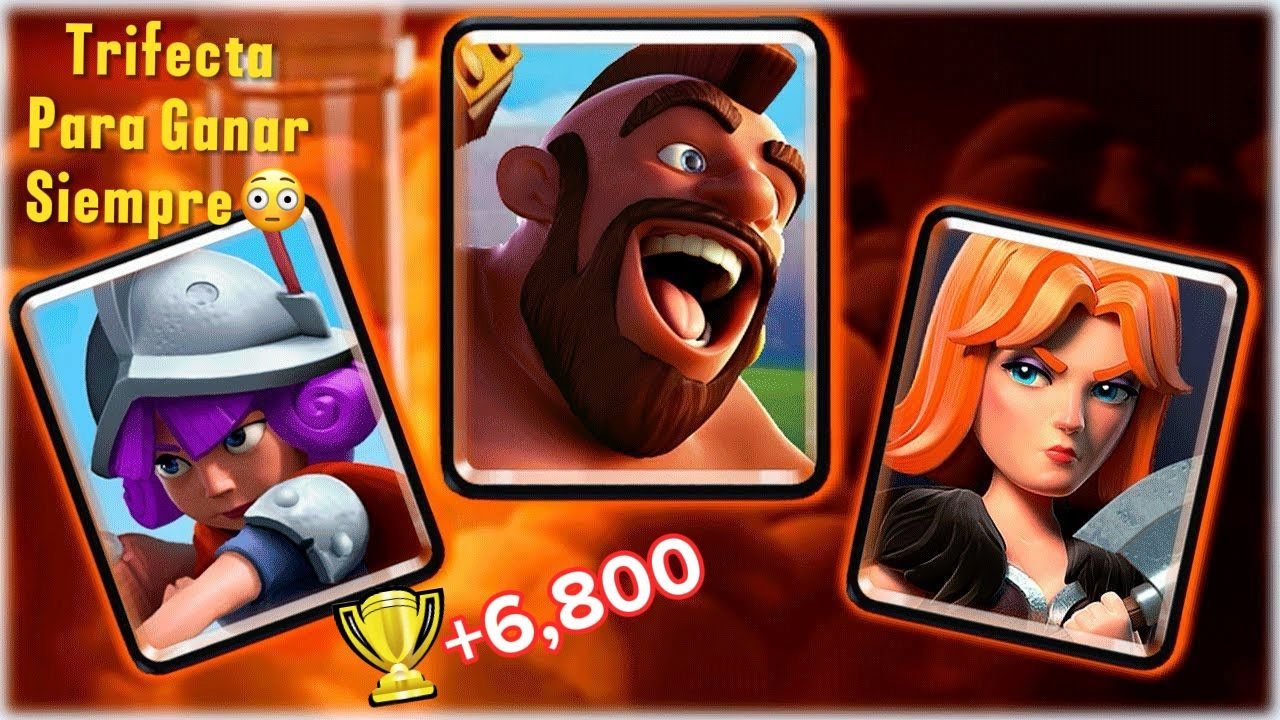 Como SUBIR✅ a ARENA 18 con Mazo De MONTAPUERCOS - Mazo SIN LEGENDARIAS para SUBIR Ah 6,800🏆 COPAS