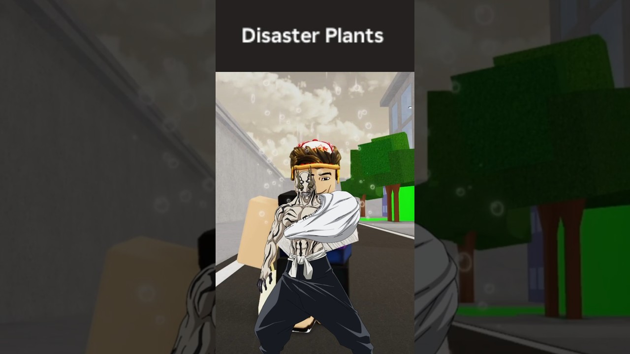 Растения-катастрофы настолько сбалансированы 😭. #roblox #jjkgame #jjs #jujutsushenanigans #anime