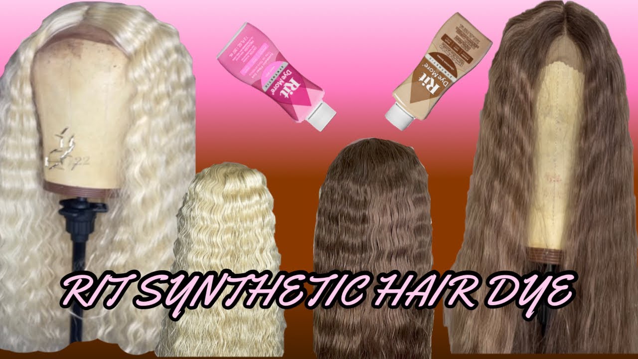 Using RIT Dye On my 613 Synthetic Wig #beautysupply #wigs