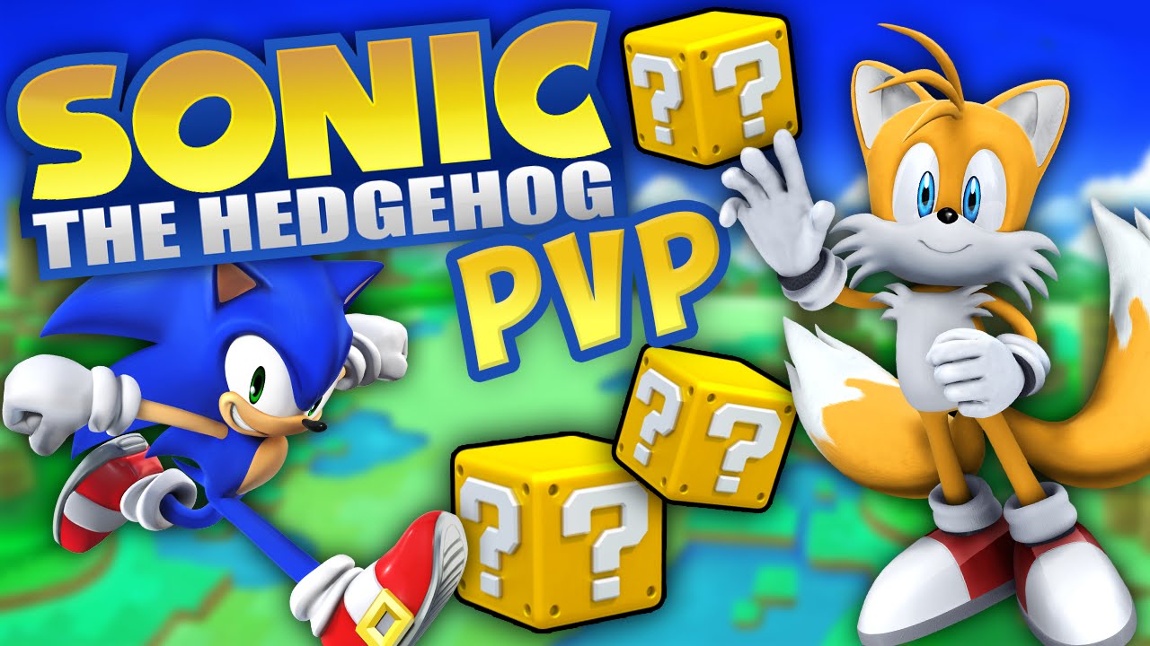 Minecraft: Sonic Lucky Block PVP! с Blitzwinger и Athix