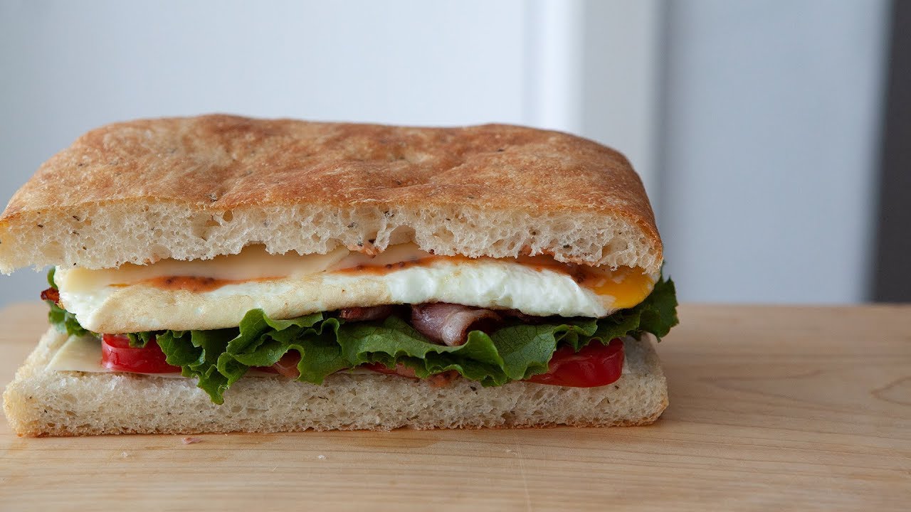 포카치아 샌드위치 /How to make focaccia sandwich