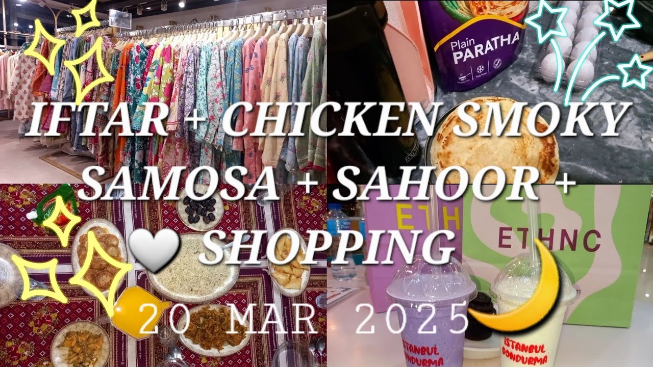 Chicken smoky samosa recipe | shopping |  sahoor | ethnic  Nishat  j.